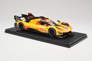 Ferrari 499P Hypercar AF Corse #83 R. Kubica / Y. Ye / R. Shwartzman 24 Hours of Le Mans 2024 Bburago 1:18 18-16313-83-VET Ko – slika 6 od 9