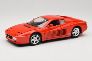 Ferrari 512 TR Rdeča Mira 1:18 6144 Kovina