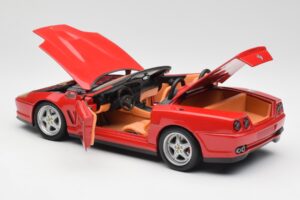 Ferrari 550 Barchetta Pininfarina Rdeč Bburago 1:18 327660 Kovina – slika 5 od 8