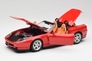 Ferrari 550 Barchetta Rosso Corsa Hot Wheels 1:18 29441 Kovina – slika 2 od 8