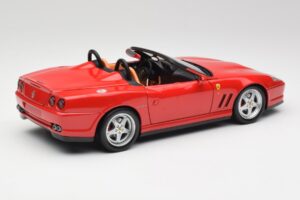 Ferrari 550 Barchetta Rosso Corsa Hot Wheels 1:18 29441 Kovina – slika 3 od 8