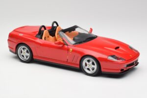 Ferrari 550 Barchetta Rosso Corsa Hot Wheels 1:18 29441 Kovina – slika 6 od 8