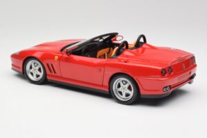 Ferrari 550 Barchetta Rosso Corsa Hot Wheels 1:18 29441 Kovina – slika 7 od 8