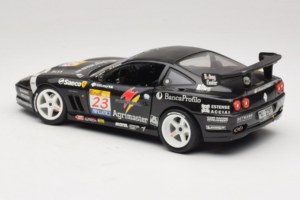 Ferrari 550 Maranello #23 Agrimaster Črn Bburago 1:18 3344-B2 Kovina – slika 7 od 8