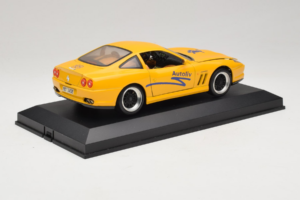 Ferrari 550 Maranello Autoliv Rumen Omejena Izdaja Exclusive Cars 1:18 EC002 Kovina – slika 4 od 9