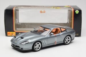 Ferrari 550 Maranello Siv Metallic Maisto 1:18 4839 Kovina – slika 6 od 6