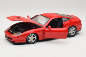 Ferrari 550 Maranello Rdeč Anson 1:18 3238 Kovina – slika 2 od 8