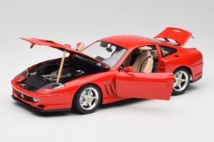 Ferrari 550 Maranello Rdeč Bburago 1:18 3064 Kovina – slika 2 od 8
