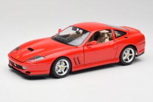 Ferrari 550 Maranello Rdeč Bburago 1:18 3064 Kovina