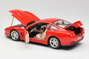 Ferrari 550 Maranello Rdeč Bburago 1:18 3064 Kovina – slika 5 od 8