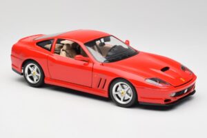 Ferrari 550 Maranello Rdeč Bburago 1:18 3064 Kovina – slika 6 od 8