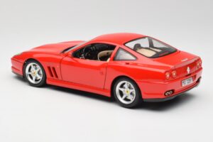 Ferrari 550 Maranello Rdeč Bburago 1:18 3064 Kovina – slika 7 od 8