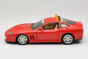 Ferrari 550 Maranello Safety Car Rosso Corsa Bburago 1:18 3064-P1 Kovina – slika 4 od 8
