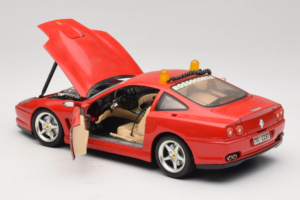 Ferrari 550 Maranello Safety Car Rosso Corsa Bburago 1:18 3064-P1 Kovina – slika 5 od 8