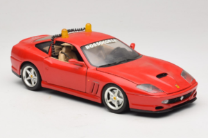 Ferrari 550 Maranello Safety Car Rosso Corsa Bburago 1:18 3064-P1 Kovina – slika 6 od 8