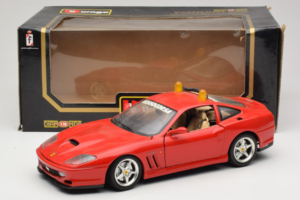 Ferrari 550 Maranello Safety Car Rosso Corsa Bburago 1:18 3064-P1 Kovina – slika 8 od 8