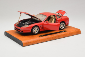 Ferrari 550 Maranello Technik Museum Speyer Edition Bburago 1:18 B001 Kovina – slika 2 od 8
