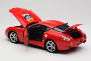Ferrari 575 GTZ Zagato Rdeč Hot Wheels 1:18 L2960 Kovina – slika 5 od 8