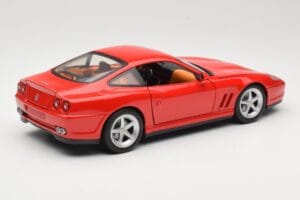 Ferrari 575M Maranello Rdeč Hot Wheels 1:18 54937 Kovina – slika 3 od 8
