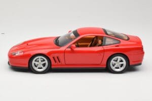 Ferrari 575M Maranello Rdeč Hot Wheels 1:18 54937 Kovina – slika 4 od 8
