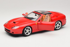 Ferrari 575M Superamerica Rdeč Hot Wheels 1:18 J2858 Kovina – slika 2 od 8