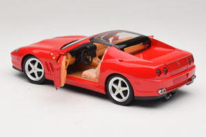Ferrari 575M Superamerica Rdeč Hot Wheels 1:18 J2858 Kovina – slika 5 od 8