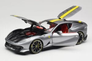 Ferrari 812 Competizione Grigio Coburn Bburago 1:18 18-01647 Kovina – slika 2 od 8