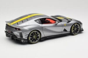 Ferrari 812 Competizione Grigio Coburn Bburago 1:18 18-01647 Kovina – slika 3 od 8
