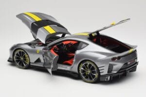 Ferrari 812 Competizione Grigio Coburn Bburago 1:18 18-01647 Kovina – slika 5 od 8