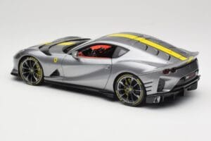 Ferrari 812 Competizione Grigio Coburn Bburago 1:18 18-01647 Kovina – slika 7 od 8