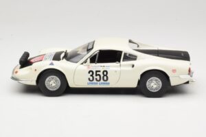 Ferrari Dino 246 GT Bela Anson 1:18 3580 Kovina – slika 4 od 8