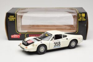 Ferrari Dino 246 GT Bela Anson 1:18 3580 Kovina – slika 8 od 8