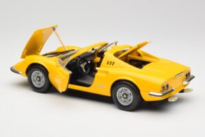 Ferrari Dino 246 GTS Rumen Hot Wheels 1:18 23920 Kovina – slika 5 od 8