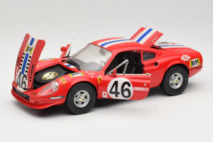 Ferrari Dino 246 GT #46 Rdeč Anson 1:18 3580-P1 Kovina – slika 2 od 8