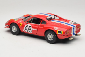 Ferrari Dino 246 GT #46 Rdeč Anson 1:18 3580-P1 Kovina – slika 7 od 8