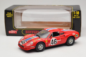 Ferrari Dino 246 GT #46 Rdeč Anson 1:18 3580-P1 Kovina – slika 8 od 8