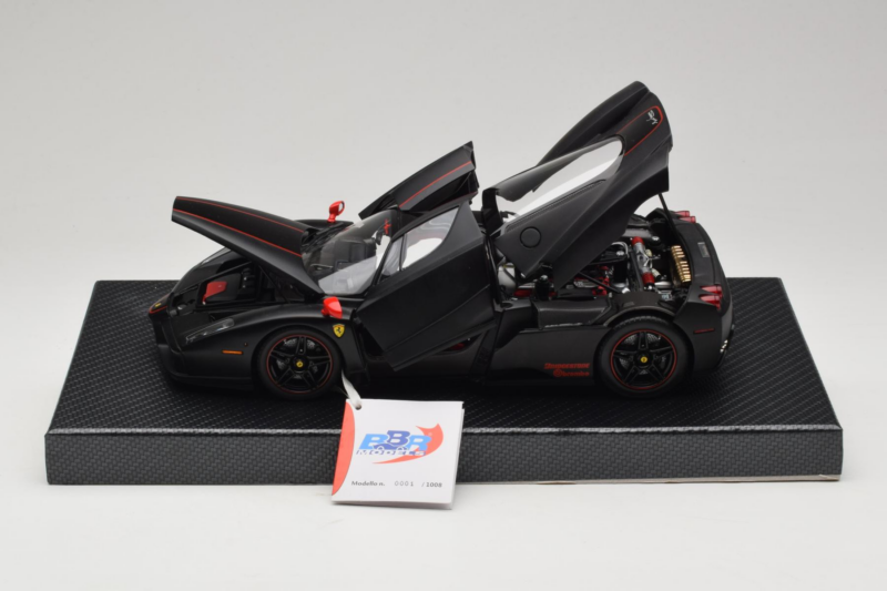 Ferrari Enzo Matt Black Omejena Izdaja BBR 1:18 HE180029 Kovina