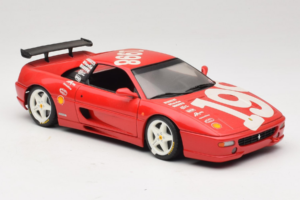 Ferrari F355 Berlinetta Rdeč z belimi kolesi UT Models 1:18 180074020-P2 Kovina – slika 6 od 8