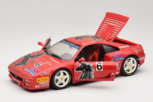 Ferrari F355 Berlinetta Diavia #6 Rdeč UT Models 1:18 180074020-P3 Kovina – slika 2 od 8