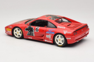 Ferrari F355 Berlinetta Diavia #6 Rdeč UT Models 1:18 180074020-P3 Kovina – slika 7 od 8