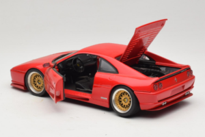 Ferrari F355 Berlinetta Rdeč Z Zlatimi Naročniškimi Platišči UT Models 1:18 180074020-P5 Kovina – slika 5 od 8