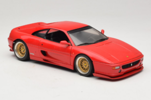 Ferrari F355 Berlinetta Rdeč Z Zlatimi Naročniškimi Platišči UT Models 1:18 180074020-P5 Kovina – slika 6 od 8