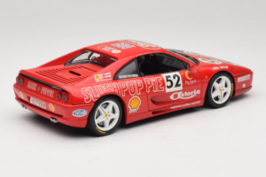 Ferrari F355 Berlinetta Slushuppie #52 M. Peters Rdeč UT Models 1:18 180074020-P4 Kovina – slika 3 od 8