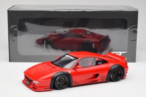 Ferrari F355 Liberty Walk Rdeč GT Spirit 1:18 GT468 Smola – slika 6 od 6