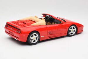 Ferrari F355 Spider Rdeč Hot Wheels 1:18 25733 Kovina – slika 3 od 8