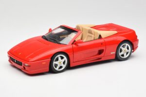 Ferrari F355 Spider Rdeč Hot Wheels 1:18 25733 Kovina