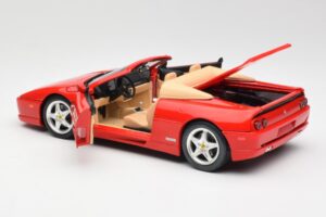 Ferrari F355 Spider Rdeč Hot Wheels 1:18 25733 Kovina – slika 5 od 8