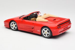 Ferrari F355 Spider Rdeč Hot Wheels 1:18 25733 Kovina – slika 7 od 8