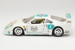 Ferrari F40 4444 Tage Garanta #4 Bel Bburago 1:18 3332-W5 Kovina – slika 4 od 8