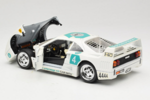 Ferrari F40 4444 Tage Garanta #4 Bel Bburago 1:18 3332-W5 Kovina – slika 5 od 8